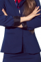 Buy Womens Custom Navy Skirt Suit
