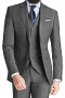 Mens Custom Tailored Three Piece Suit