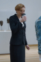 Tailored women’s suit from the film wardrobe of the Black Panther film. This is a custom made women’s suit made up of a replica Black Panther skirt and blazer.