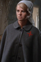 Womens Red Cross Doctor Zhivago Top Coat