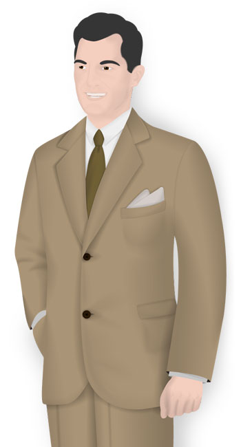Vintage Custom made Suits