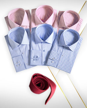 Summer Arrival - 6 Shirts  and 1 Necktie from our Premium Collection