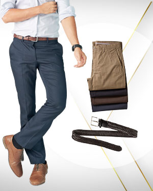 The Four - 4 Pants and 1 Belt  from our Exclusive Collections