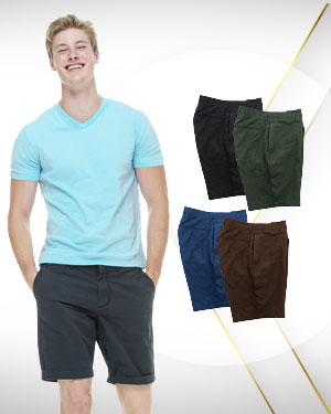 Work from Home Special - 4 Custom made mens Dress Shorts