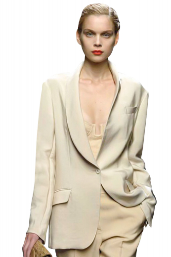 Stylish and comfortable, these made-to-measure jackets have hand sewn shawl collar. Customized with two slanted lower pockets and one upper welt pocket, they sizzle with formal suit pants. With a center vent and hand molded shoulders, they make amazing uptown office apparels.