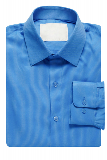 Step out with poise in this made to measure slim cut men's dress shirt with tailored Ainsley collar and rounded barrel cuffs, all custom made with bespoke standard tails, plain back, elegant stitching and details.