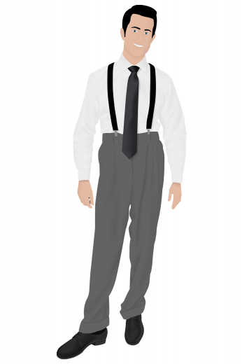 Mens Classic – Vintage Custom made Pants & Slacks – style number 16296
