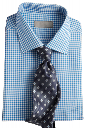 This men's slim cut, blue-and-white checkered button down is tailor made in a fine linen blend and features an semi spread collar and rounded barrel cuffs. It is cut to a perfect fit and is a fantastic option for any formal occasion!