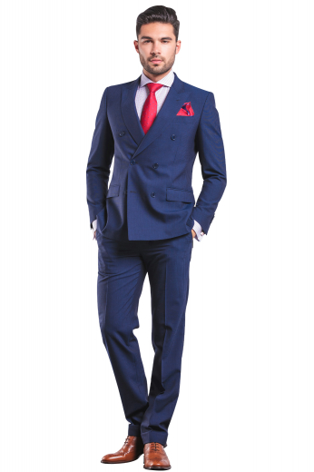 Mens Classic – Mens Suits - Double Breasted – style number 16868