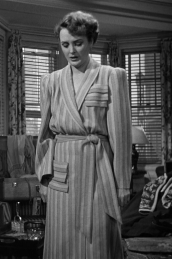 Inspired by the incredibly gorgeous striped coat worn in The Maltese Falcon is this custom vintage movie replica coat for women. An absolute head-turner, this women’s vintage coat is a great buy for any vintage film festival.