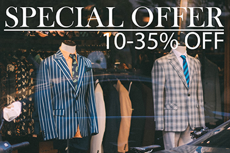 specials and offers at my custom tailor